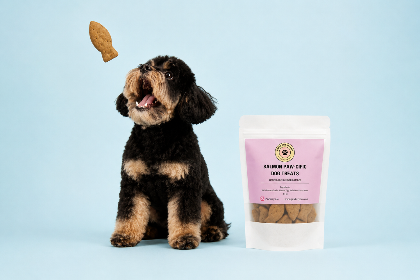 Salmon Paw-cific Dog Treats
