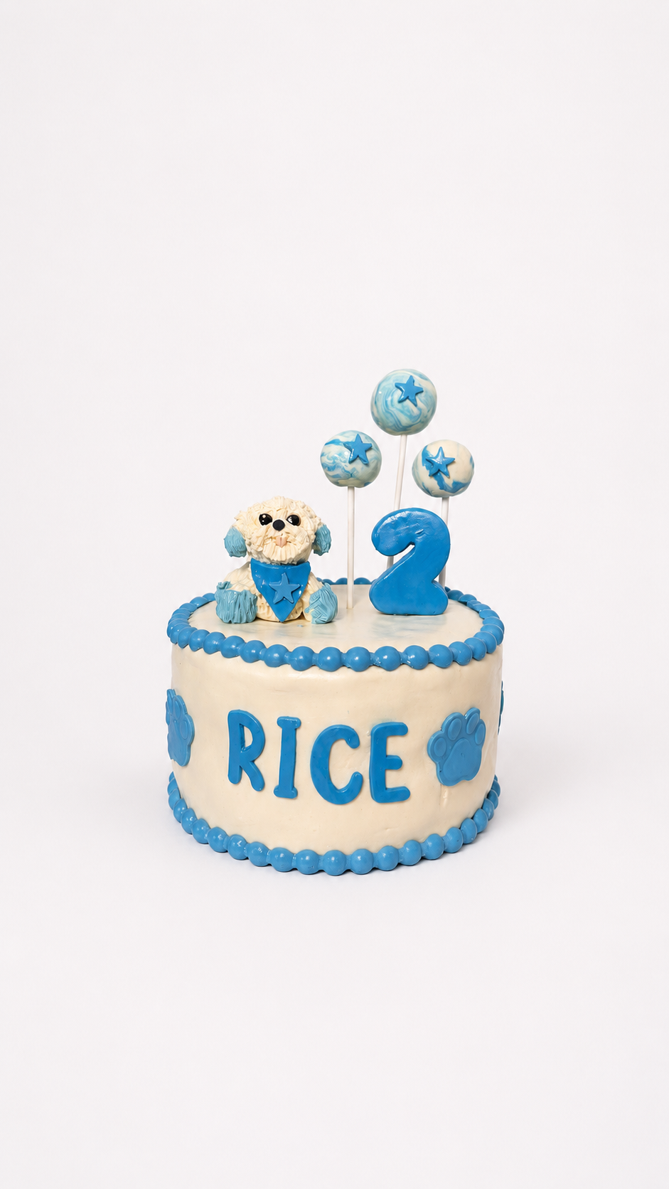 Custom Dog Cake Order