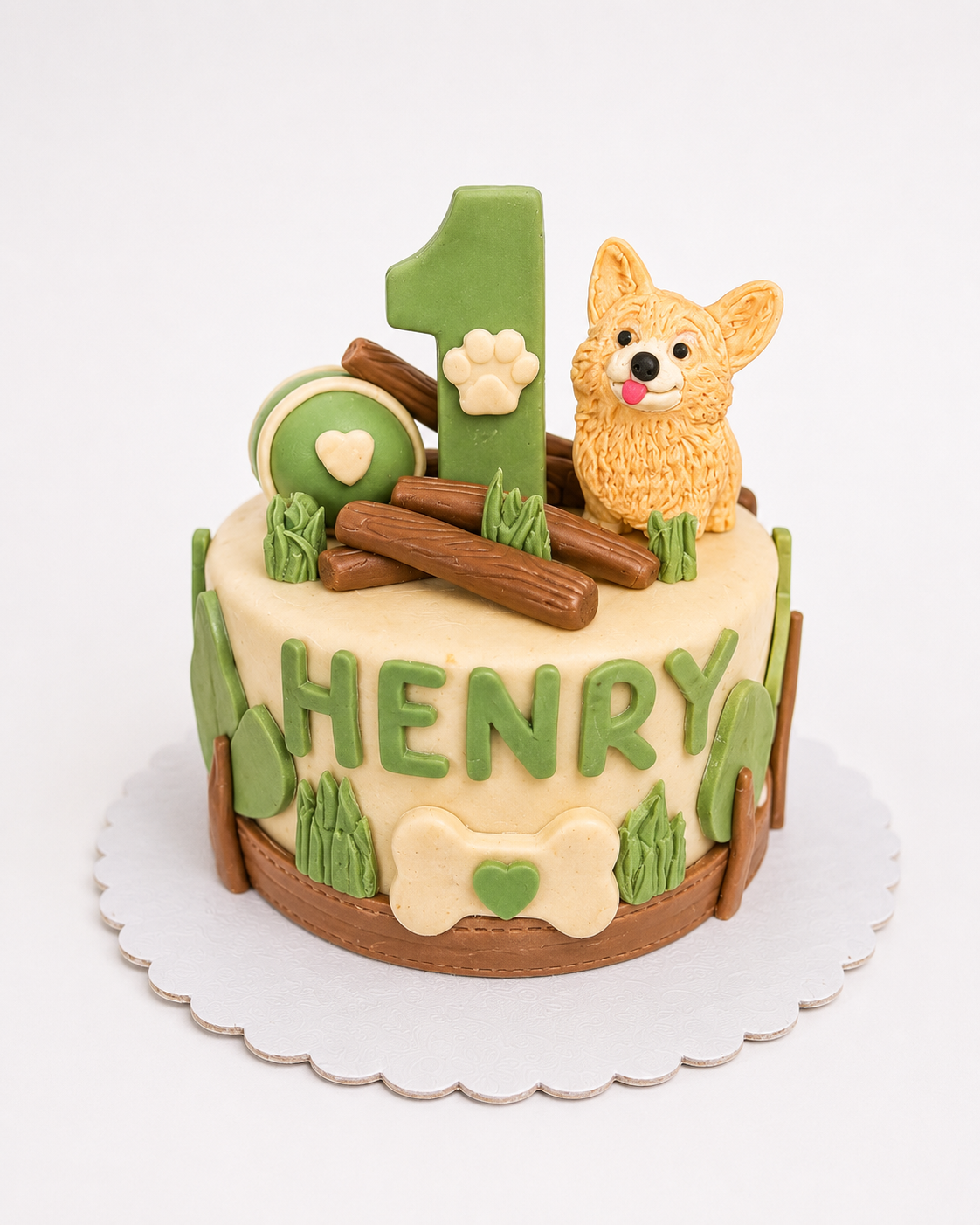 Custom Dog Cake Order