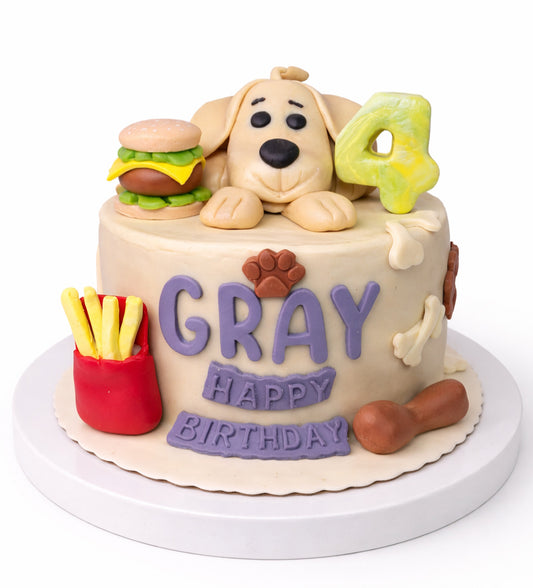 Custom Dog Cake Order