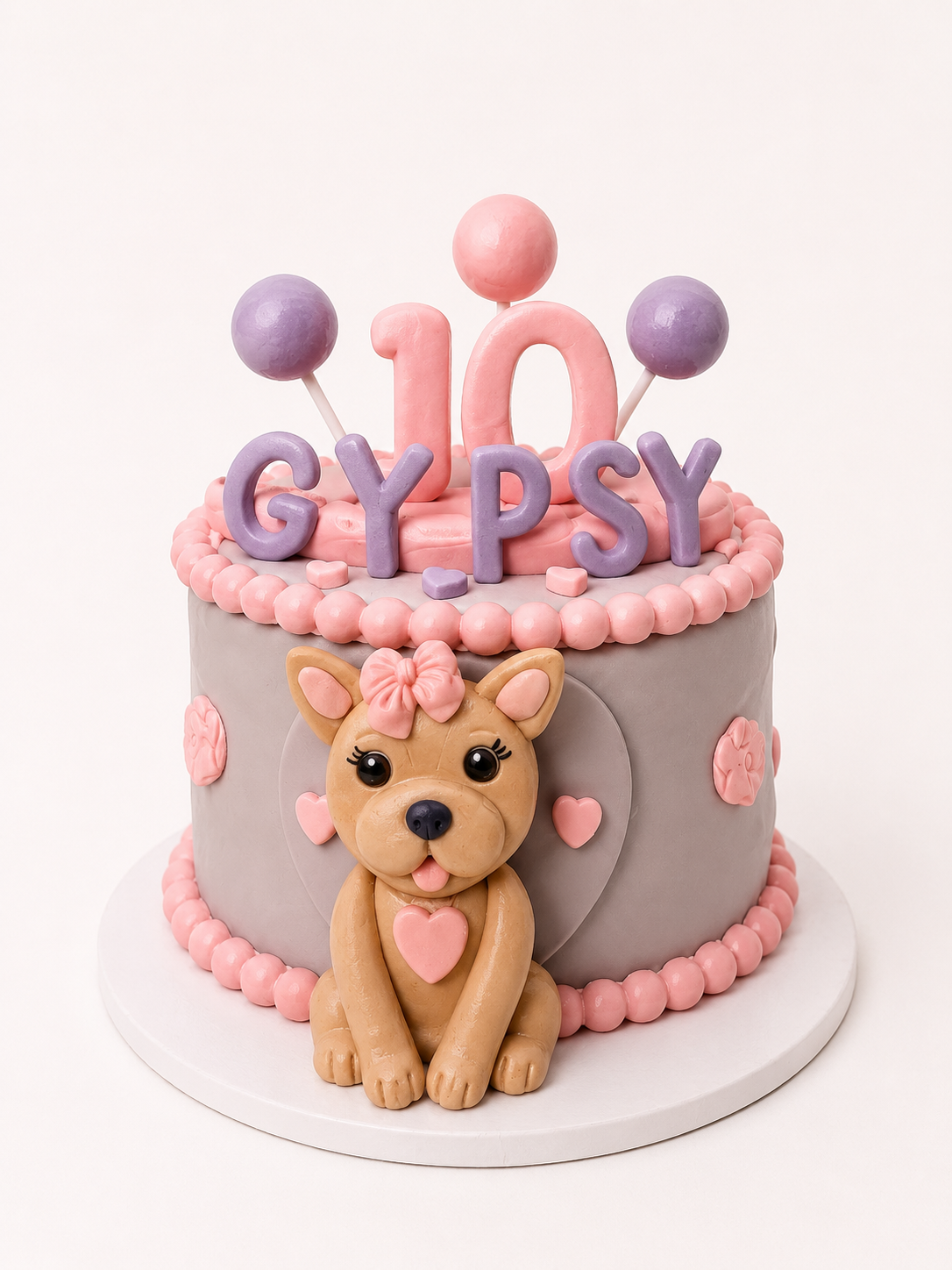 Custom Dog Cake Order