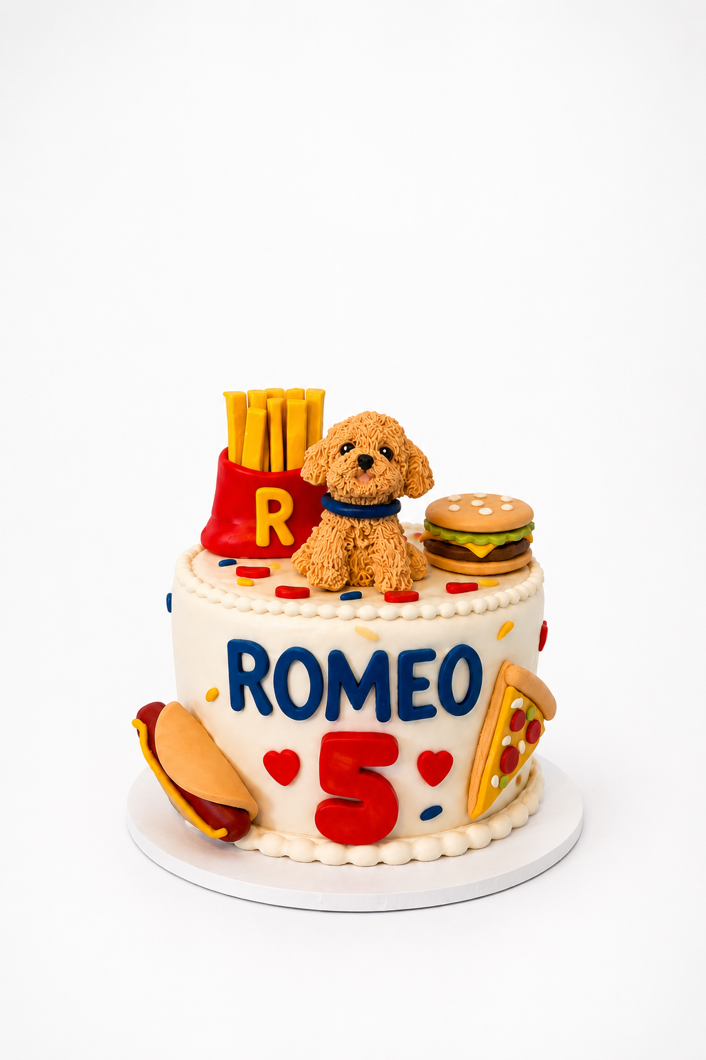 Custom Dog Cake Order